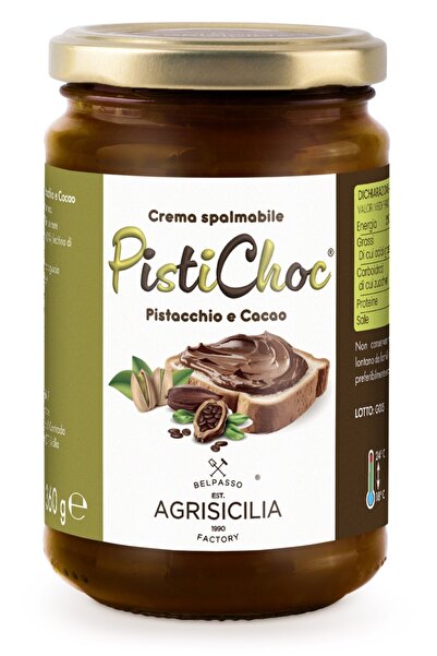AGRISICILIA CREMA PISTACCHIO E CACAO 340 GR