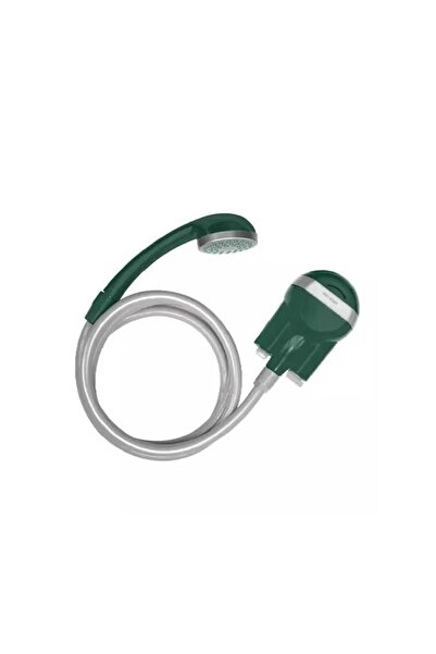 Green Lion دش خارجي ذكي محمول قابل لإعادة الشحن، مزود ببطارية USB-C سعة 600 م...