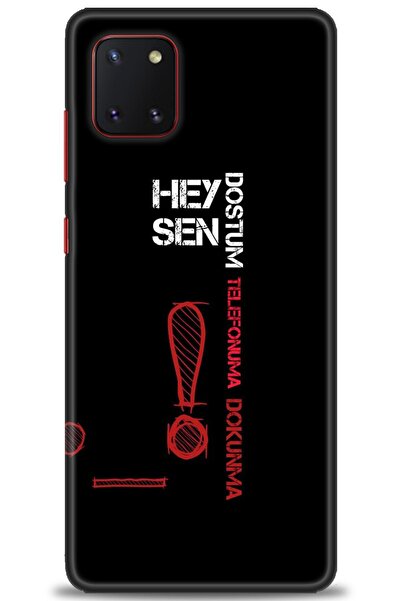 kılıfevreni غطاء متوافق مع هاتف سامسونج جالاكسي A81 A+ Plus HD مطبوع - غطاء س...