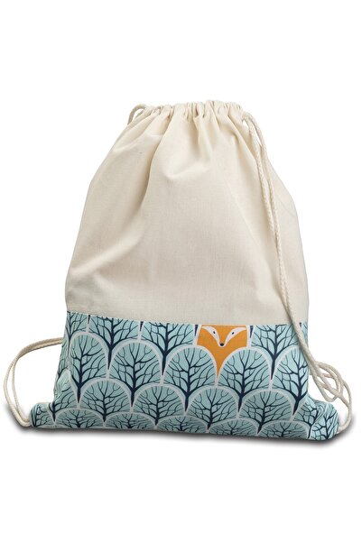 Kidizi Σακίδιο πλάτης νηπιαγωγείου με θέμα τα ζώα, μέντα, 38x34 εκ.