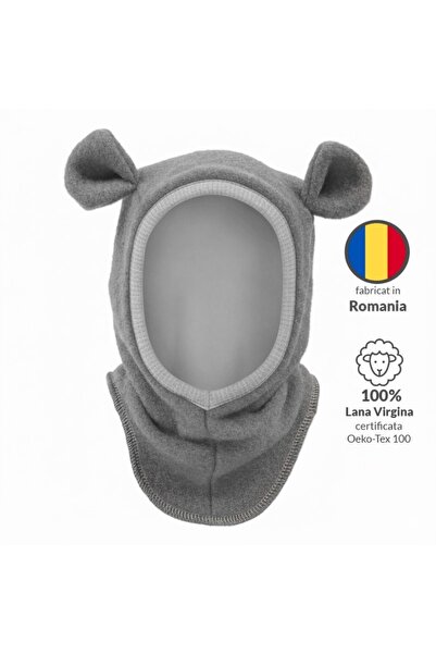 Kidizi Children's balaclava made of fleece lined with certified cotton, Teddy...