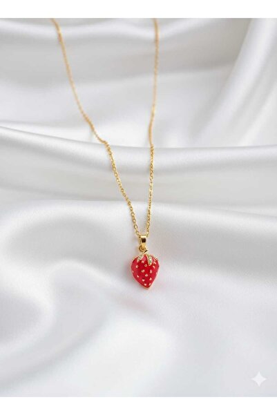 Mİ MİND Çilek Çelik Kolye