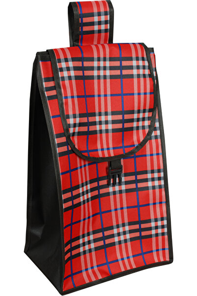 Özbay Lüks Büyük Boy Pazar Arabası Çantası New Model Kumaşı