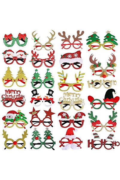 yordama 2'şer Adet Yılbaşı Şapkası, Gözlüğü, Saç Tacı, Kalemi, Düdüğü (Tombala Hediyeli)