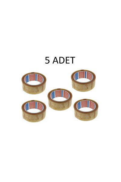 Tesa Koli Bandı 4263 Koli Bandı %100 Kauçuk 45mmx100m Şeffaf 5 Ad.