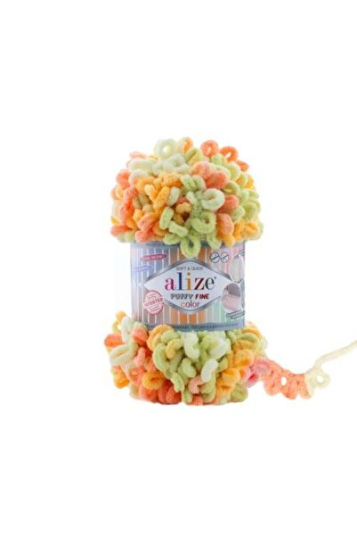 Alize Puffy Fine Color Small loop Yarn Turkey 6313