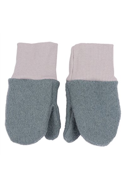 Kidizi Manusi copii lana fiarta dublate cu bumbac Old Mint 1-2 ani