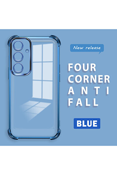 ucuc حافظة سامسونج جالاكسي S24 Fe متوافقة مع أربع زوايا سميكة ومضادة للسقوط و...