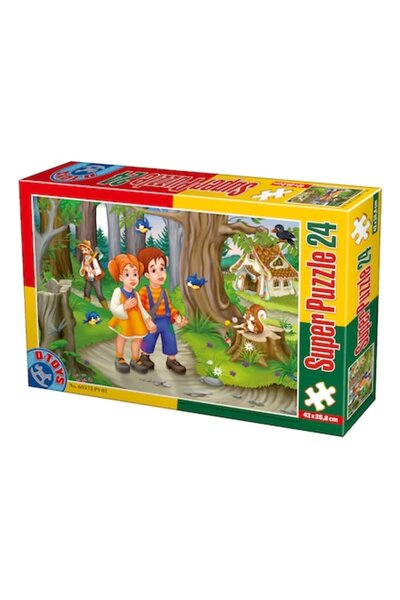 D-Toys Puzzle cu basme, 24 de piese