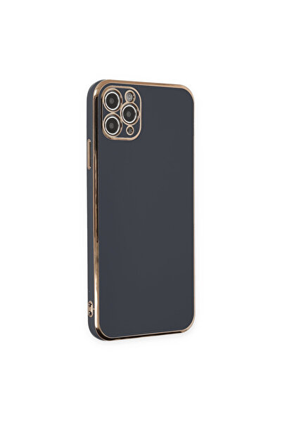 NewFace iPhone 11 Pro Max Case Volet Silicone - Black