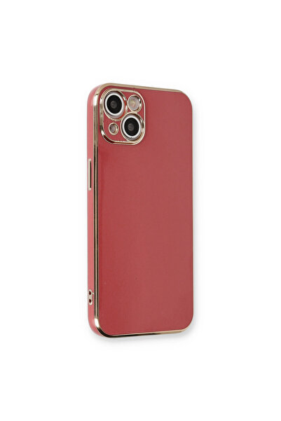 NewFace iPhone 13 Case Volet Silicone - Red