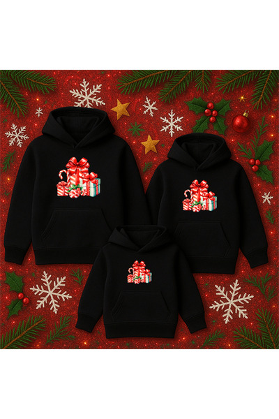 SVART WEAR Combinație de familie de Anul Nou Mamă Tată Copil Crăciun Crăciun Anul Nou Tematică PRET PENTRU O PERSONĂ