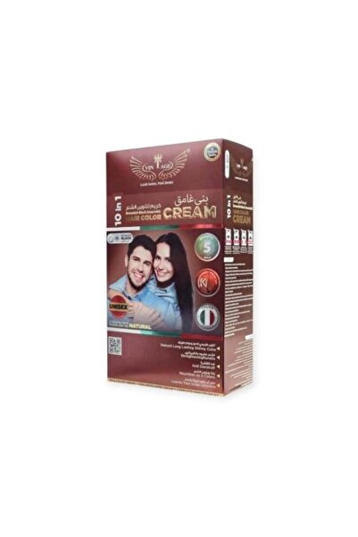 Vintage صبغة شعر 10 في 1 - بني داكن - كيراتين إيطالي - 200 مل