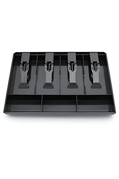 YYB Yazar Kasa Çekmecesi İçi Para Tepsisi Taşınabilir Para Düzenleyici 4 KAğıt 3Para Çekmecesi