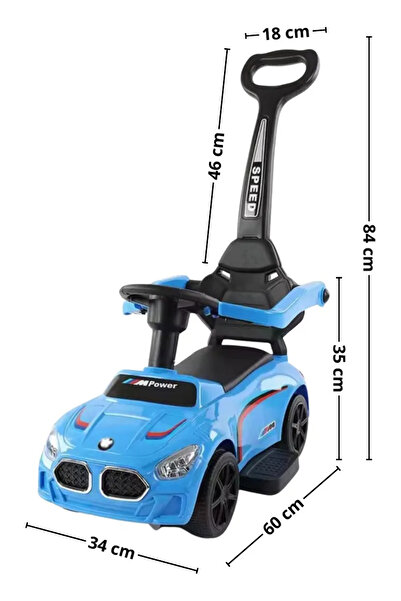 My modern game 3-in-1 children's ride-on car with a sporty design inspired by...