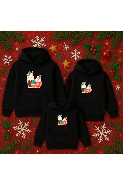 SVART WEAR Combinație de familie de Anul Nou Mamă Tată Copil Crăciun Crăciun Anul Nou Tematică PRET PENTRU O PERSONĂ