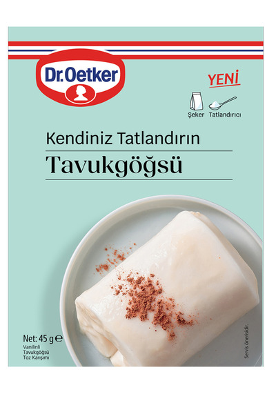 Dr. Oetker Kendiniz Tatlandırın Tavukgöğsü 45 gr