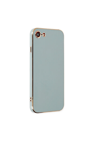 NewFace iPhone 7 Case Volet Silicone - Light Green