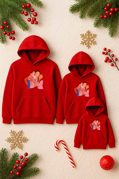 SVART WEAR Combinație de familie de Anul Nou Mamă Tată Copil Crăciun Crăciun ...