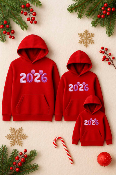 SVART WEAR Combinație de familie de Anul Nou Mamă Tată Copil Crăciun Crăciun Anul Nou Tematică PRET PENTRU O PERSONĂ