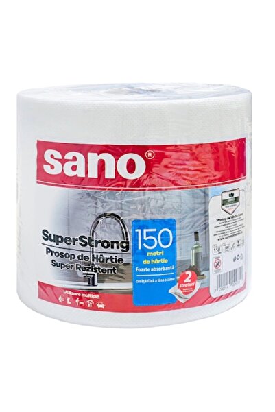 Sano Prosop de hârtie cu 2 straturi, SuperStrong, 150 m