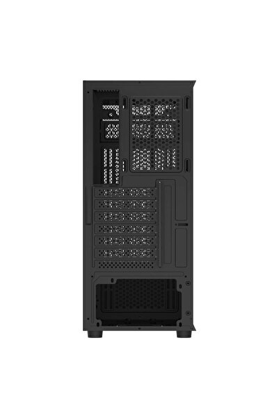 Aigo A290 USB3.0 3×12CM Fan Temperli Cam Siyah ATX Kasa (PSU Yok)
