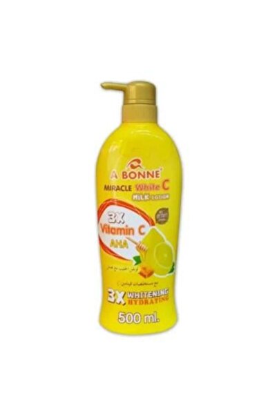 A bonne Ebon Merkel Milk & Honey Brightening Lotion with Vitamin C - 500 ml