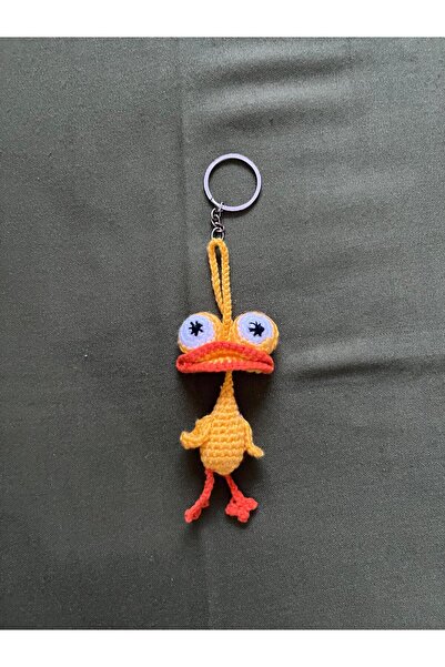 YekPare Ördek Amigurumi Organik Anahtarlık