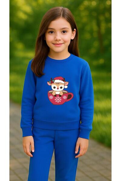 playwear Φούτερ ομάδας με στάμπα COFFEE CUP για κορίτσια και αγόρια, με λαιμό...