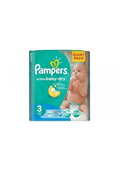 Pampers Scutece noi Giant, absorbție ultra-rapidă, cu bandă elastică flexibil...