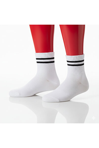 socksbox جوارب تنس نصفية من القطن، جوارب رياضية للجنسين/زوج واحد