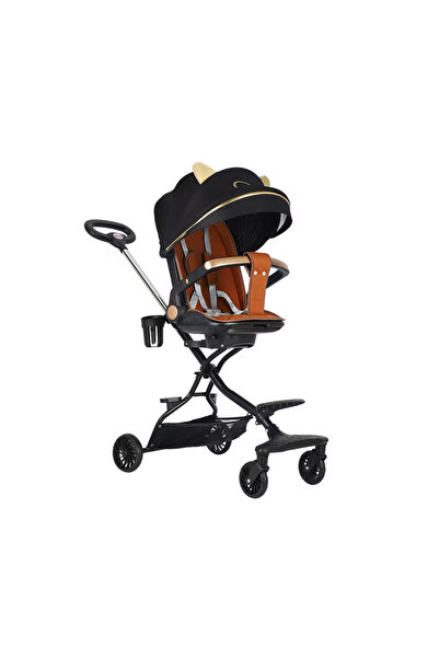 honeyrei Carucior Sport Primago 3 in 1 cu Tavita, Spatiu Depozitare, Centura,...