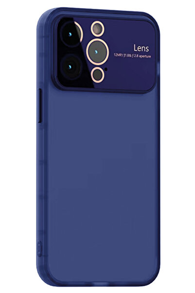 CEPSTOK غطاء سيليكون غير لامع لهاتف آيفون 15 برو ماكس مع حماية لعدسة الكاميرا