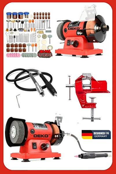 DEKO TURKEY DK500W 500W Devir Ayarlı Çark Motoru Dremel Zımpara Bileme Gravür...