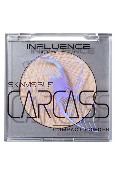 Influence Beauty Compact Powder Skinvisible Carcass Pudra 01 Porcelain Beige ...