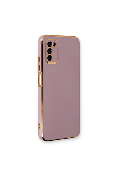 NewFace حافظة سامسونج جالاكسي A03S فوليت سيليكون - بنفسجي