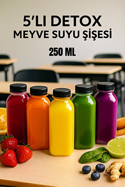 shop Köşeli Okul Piknik Meyve Suyu Smoothie Detoks Ginger Şeffaf Plastik Boş ...