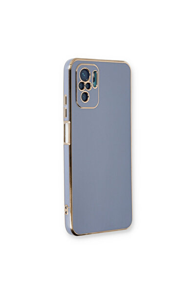 NewFace Xiaomi Redmi Note 10 Case Volet Silicone - Blue