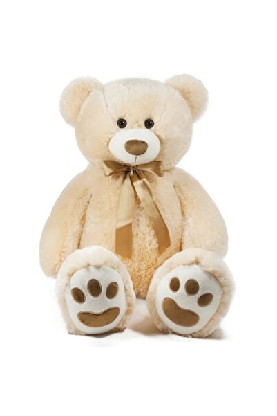 OEM Giant Plush Bear Deluxe with Golden Bow - 1 Meter