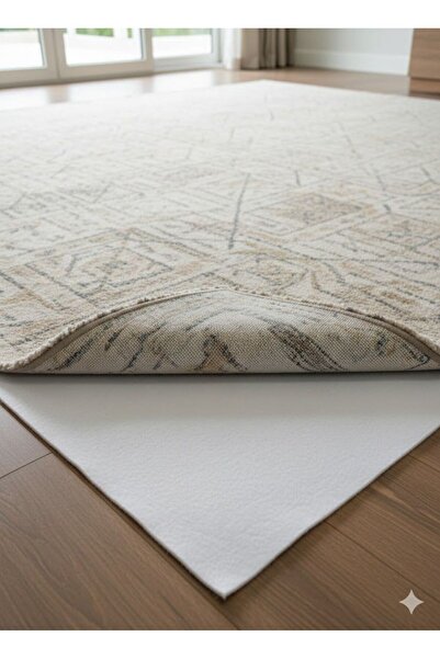 cmn home Kaymaz Dot Tabanlı Isı ve Ses Yalıtım Keçesi Halı Parke Altı