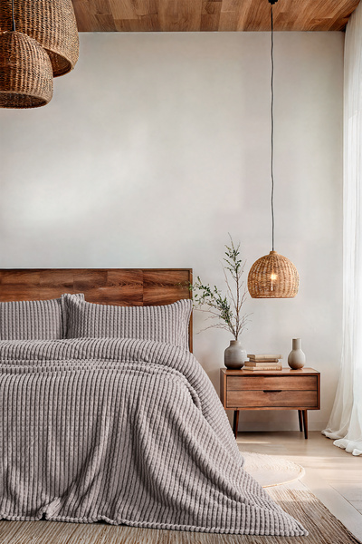 Doqu Home Mila Ковдра набір двоспальний норка