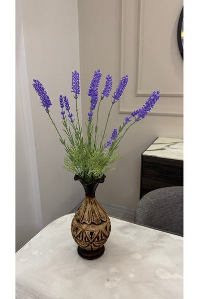 Yonca çiçekçilik YAPAY ÇİÇEK LAVANTA - ISLAK DOKULU TEK DAL 40 CM