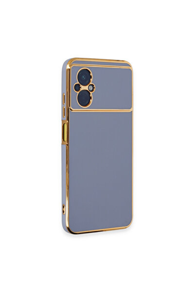 NewFace Xiaomi Poco M5 Case Volet Silicone - Blue