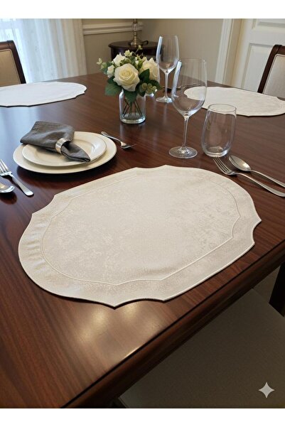 alinastore 6 PARÇA ÇİFT SIRA NAKIŞLI LÜKS AMERİKAN SERVİS SUPLA