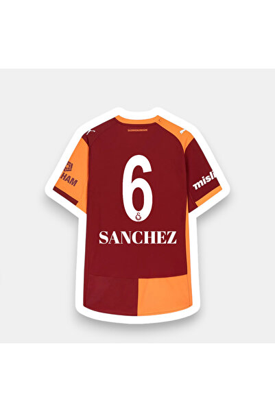 Quaxram SANCHEZ 6. .gâlâtâsârây. 25/26 SEZON YETİŞKİN FUTBOL FORMASI PARÇALI