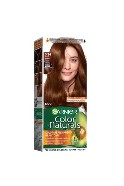 Garnier Color Naturals 5.34 Satin Mahogany Golden hair dye 12/box