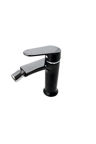 Ermetiq Baterie bideu ER-A211N, monocomanda, cartus ceramic, aerator, Negru