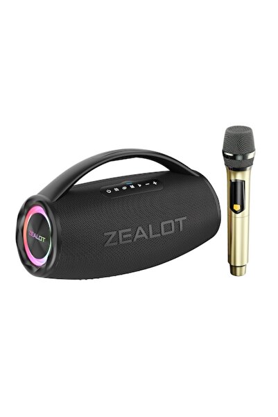 zealot Boxa portabila rezistenta la apa S97M, Bluetooth 5.2, Microfon, RGB, 1...