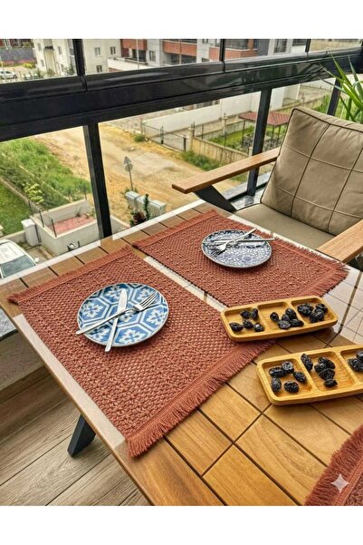 nonamino Örgü Dantel Supla Seti Pamuk 35x50