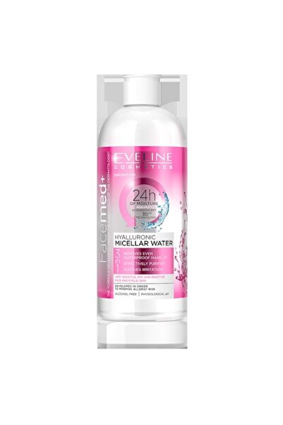 Eveline Cosmetics Apa micelara Acid Hyaluronic 3 in 1